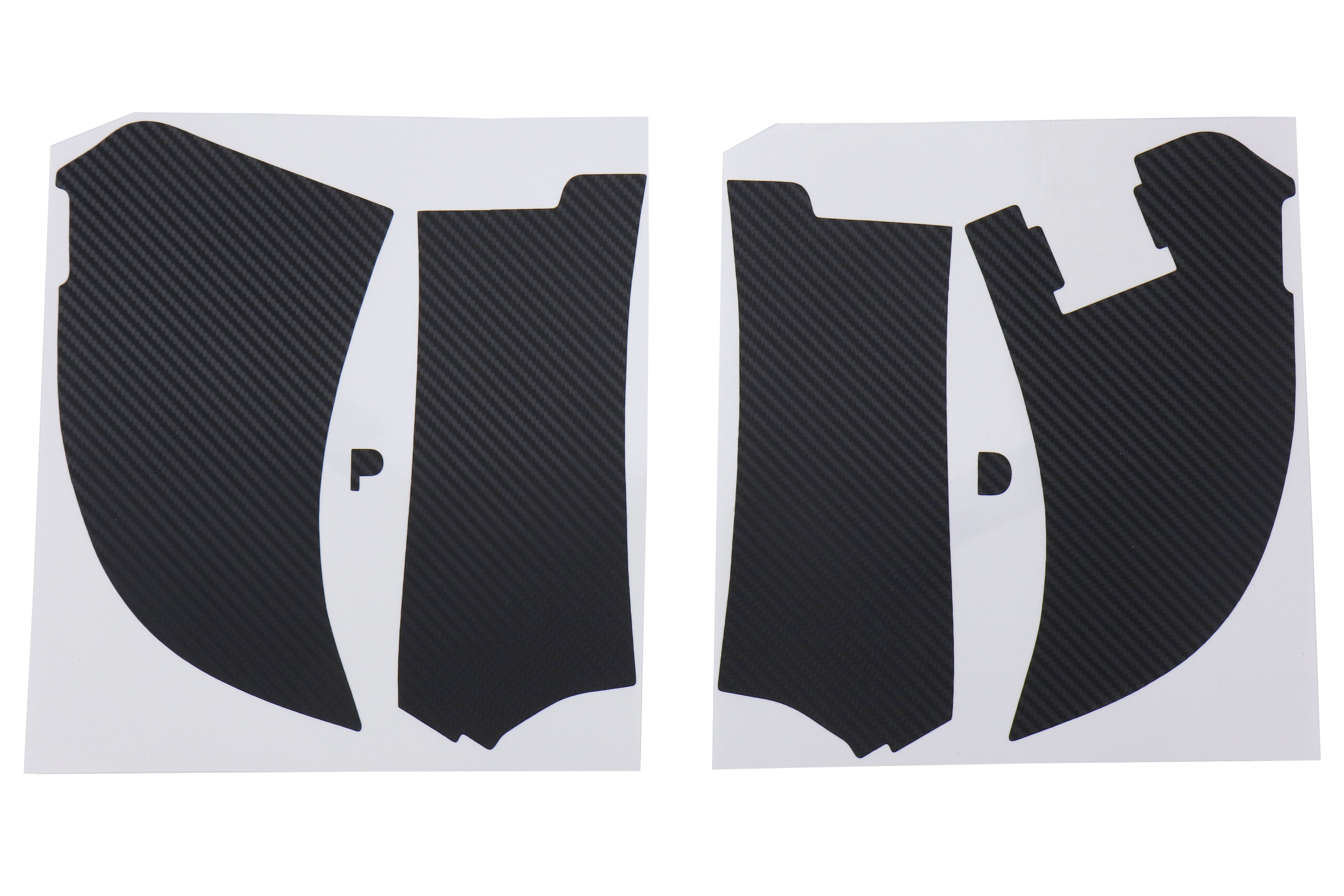 Sticker Fab Kick Panel Protection Kit Carbon Look - 2015-2020 Subaru WRX/STI